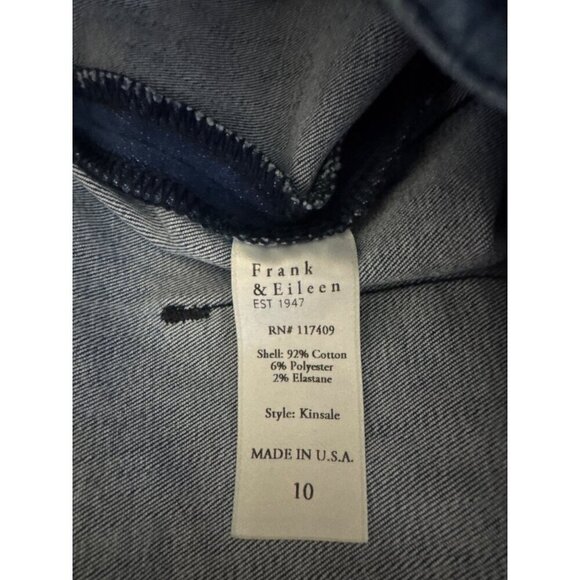 Frank & Eileen Kinsale Jean 1977 Medium Wash Size 10 - Picture 4 of 4